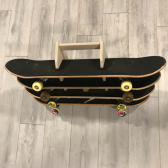 skateboard rack - store your toys